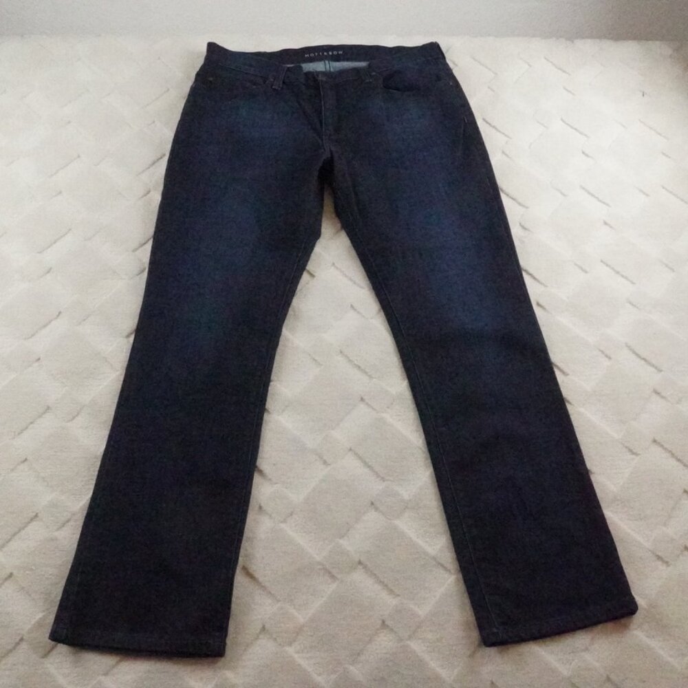 Men's Straight Jeans - Dark Blue